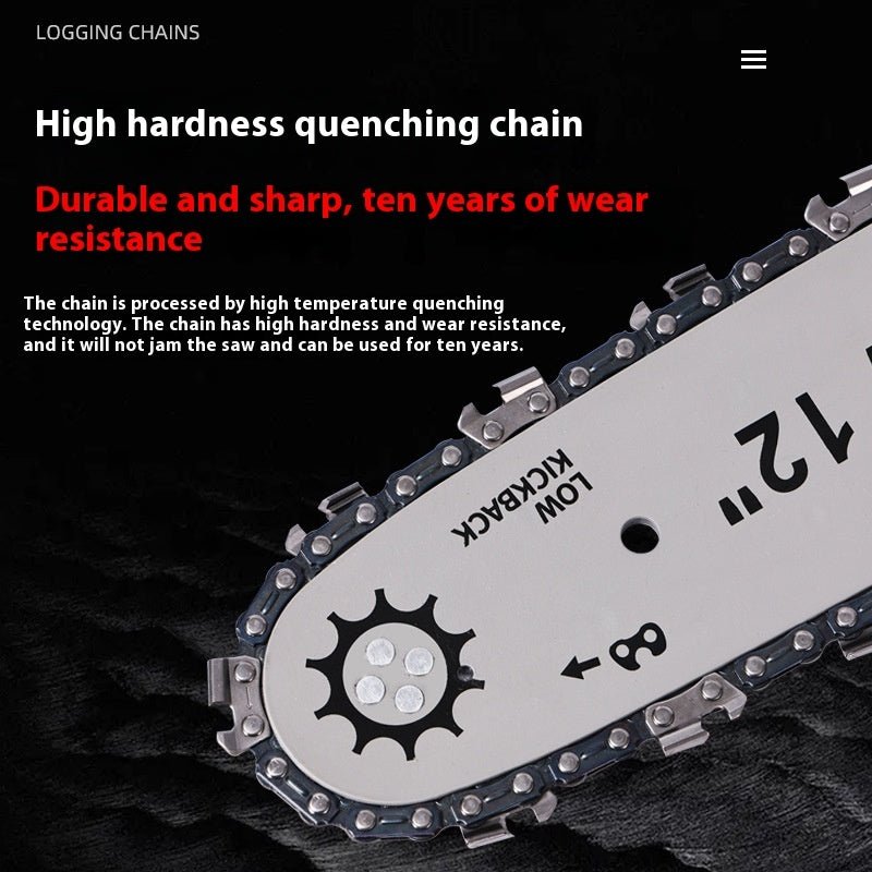 12 - inch Handheld High - power Chainsaw - Gardening Land