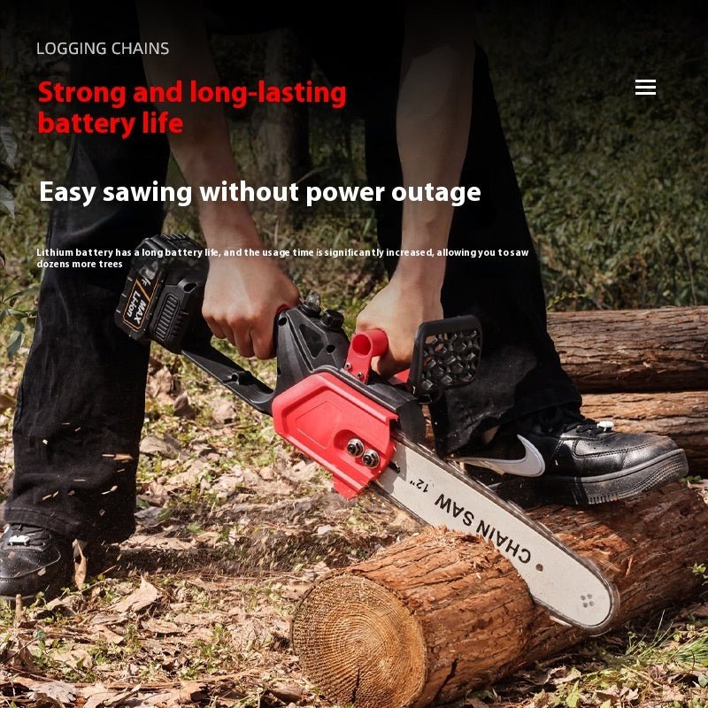 12 - inch Handheld High - power Chainsaw - Gardening Land
