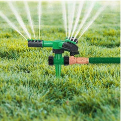 360 Automatic Rotating Sprinkler Irrigation Garden Lawn Courtyard Household Garden Water Adjustable Sprinkler Irrigate Tools - Gardening Land