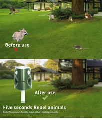 360 Degrees Outdoor Solar Pest Repeller - Gardening Land