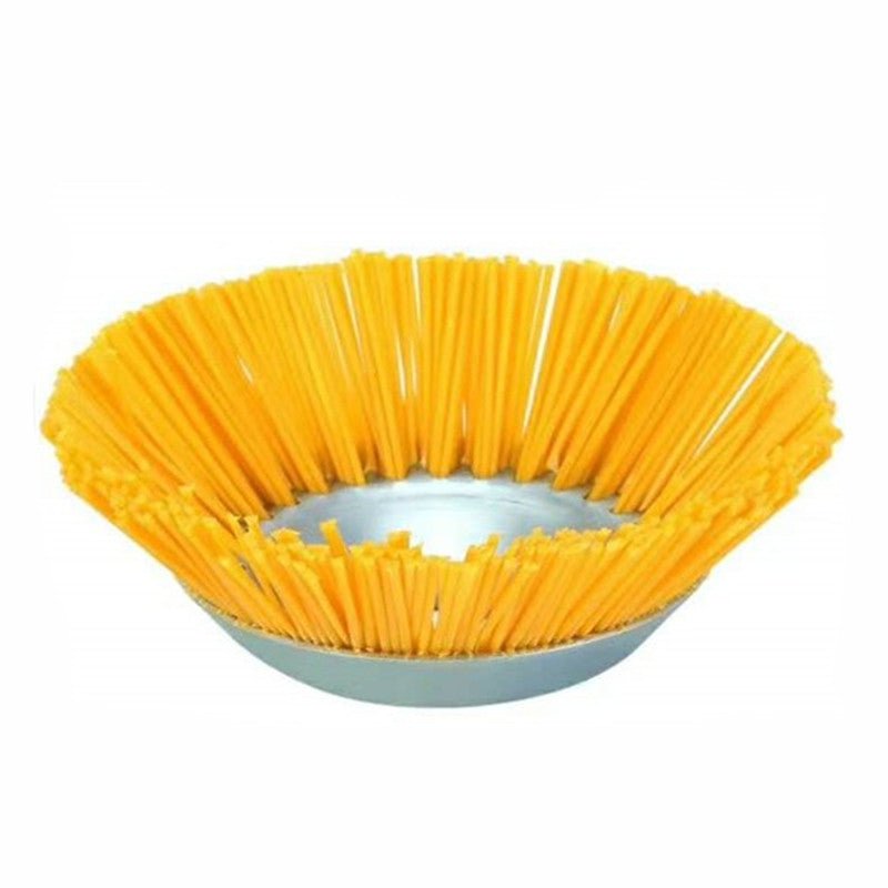 5pcs/set 8inch Nylon Wire Wheel Grass Trimmer Lawnmower Brush Cutter Head with Install Tool for Garden Backyard Lawn Sidewalk - Gardening Land