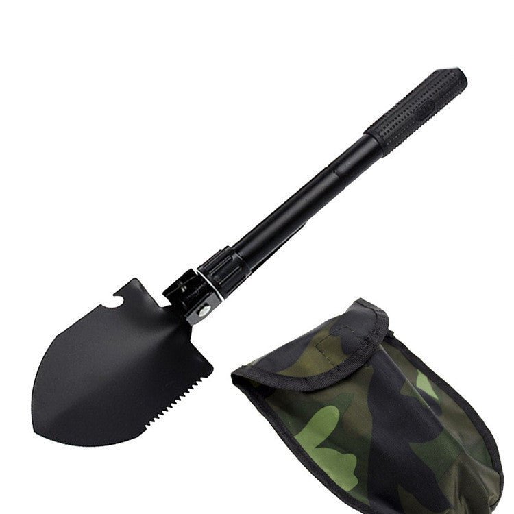 Car Portable Fishing Multifunctional Folding Gardening Shovel - Gardening Land