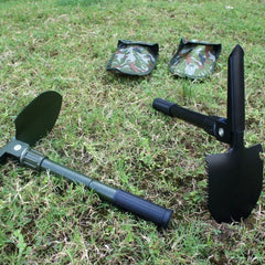 Car Portable Fishing Multifunctional Folding Gardening Shovel - Gardening Land