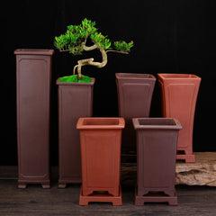 Ceramic Zisha Orchid Pots Indoor Elegant - Gardening Land