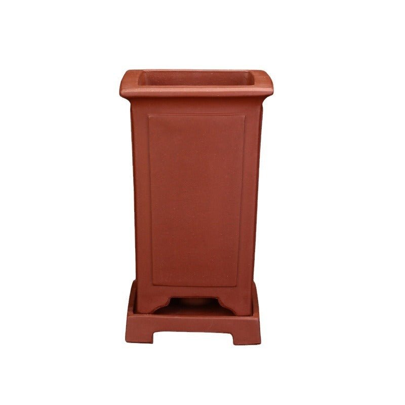 Ceramic Zisha Orchid Pots Indoor Elegant - Gardening Land