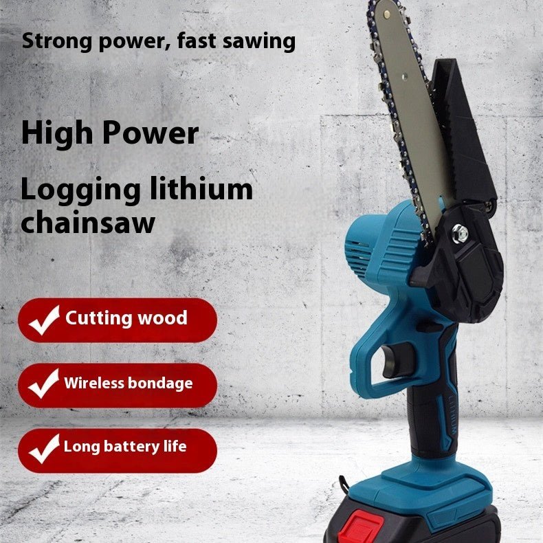 Chainsaw Battery Lithium Woodworking Brushless Motor - Gardening Land