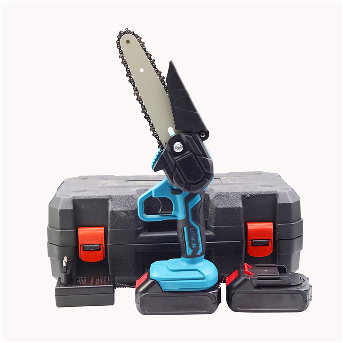 Chainsaw Battery Lithium Woodworking Brushless Motor - Gardening Land