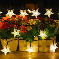 Christmas Light String Pendant Garden Courtyard - Gardening Land