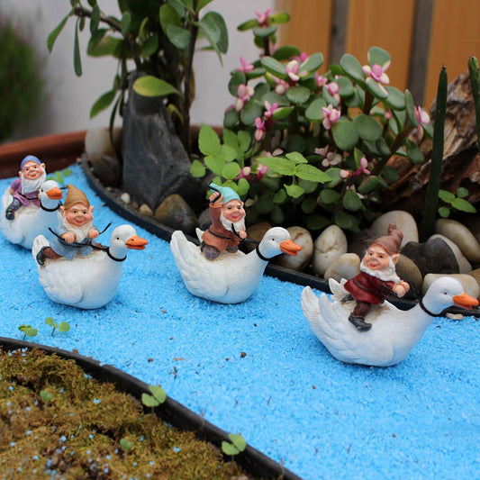 Courtyard Garden Bonsai Decoration Resin Craft Decoration - Gardening Land