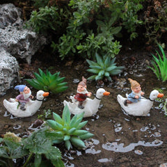 Courtyard Garden Bonsai Decoration Resin Craft Decoration - Gardening Land