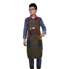 Craftsman Apron Designer Coffee Shop Canvas Apron Work Apron Bag - Gardening Land