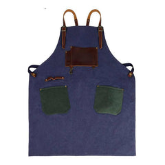 Craftsman Apron Designer Coffee Shop Canvas Apron Work Apron Bag - Gardening Land