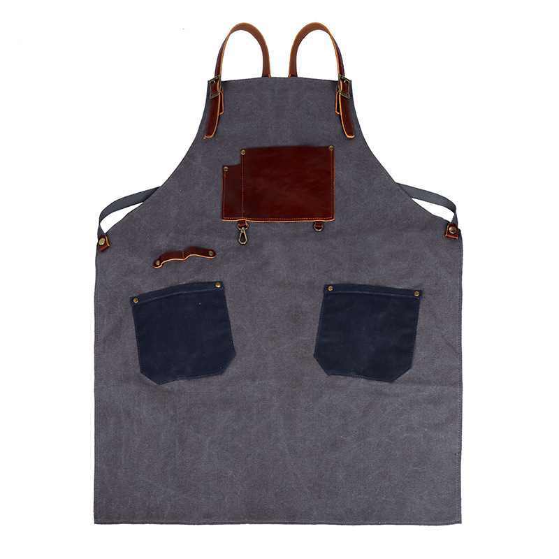 Craftsman Apron Designer Coffee Shop Canvas Apron Work Apron Bag - Gardening Land