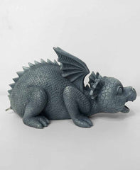 Creative Dinosaur Statue Cute Animals Resin Crafts Fountain Ornament For Home Garden Courtyard Decoration Xqmg Garden Statues - Gardening Land