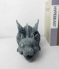 Creative Dinosaur Statue Cute Animals Resin Crafts Fountain Ornament For Home Garden Courtyard Decoration Xqmg Garden Statues - Gardening Land