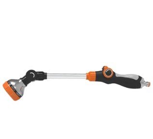 Factory Direct Sales Home Garden Watering Water Pistols Car Wash Push Pull Aluminum Rod Short Tube Water Gun - Gardening Land