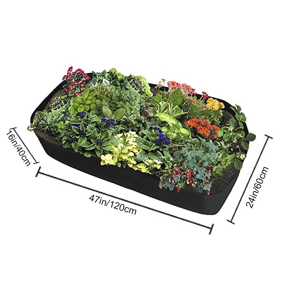 Felt Vegetable Plant Grow Bags Indoor And Outdoor Garden Seedlings - Gardening Land