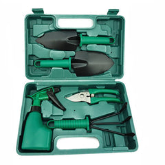 Five - piece Garden Tool Plastic Box Plastic Garden Tool Set - Gardening Land