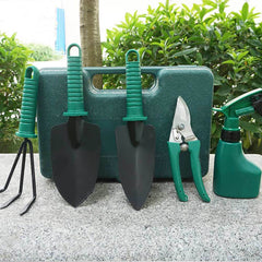 Five - piece Garden Tool Plastic Box Plastic Garden Tool Set - Gardening Land