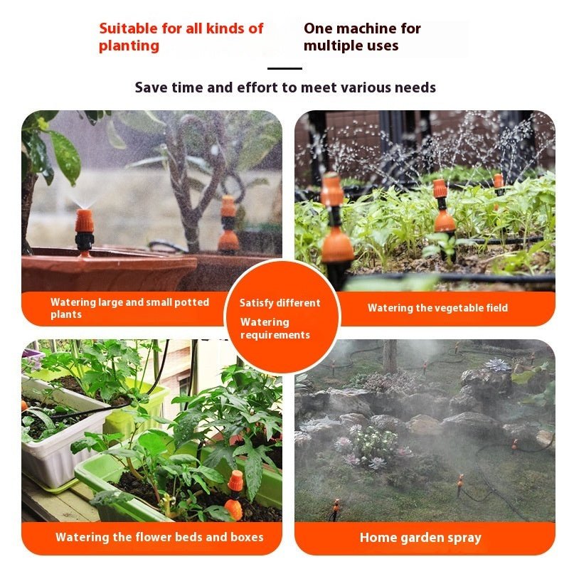 Garden Automatic Watering Device Timing Sprinkler Irrigation System - Gardening Land