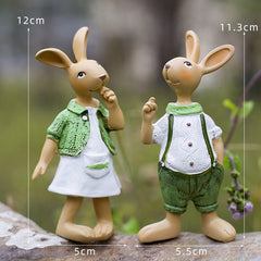 Garden Decoration Cartoon Rabbit Decoration - Gardening Land