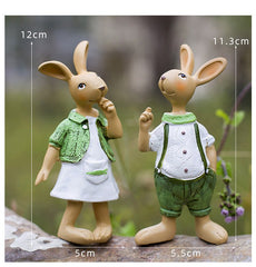 Garden Decoration Cartoon Rabbit Decoration - Gardening Land