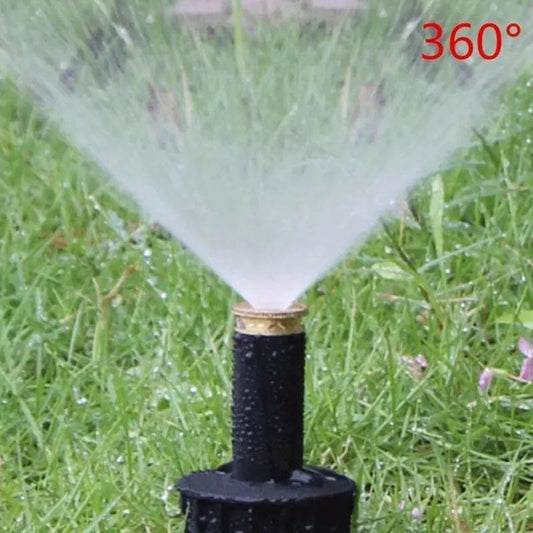 Garden Gardening Watering Tools Pure Copper Buried Automatic Retractable Sprinkler - Gardening Land