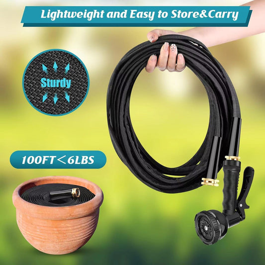 Garden Hose Garden Watering Rinse Outdoor Hose - Gardening Land
