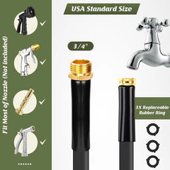 Garden Hose Garden Watering Rinse Outdoor Hose - Gardening Land