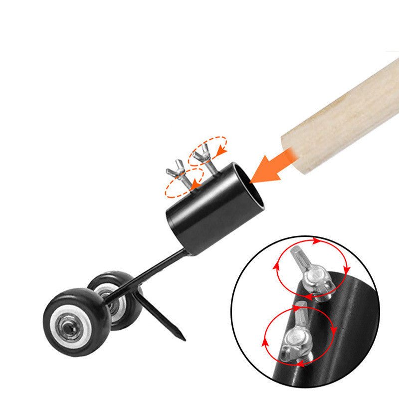 Garden Outdoor Manual Weed Puller Stand Up Weeds Weeder Removal No - Bend Lawn Mower Weeding Gardening Grass Trimming Tool - Gardening Land