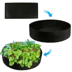 Garden Raised Bed Round Planting Container Grow Bags Fabric Planter Pot For Plants Nursery Pot - Gardening Land