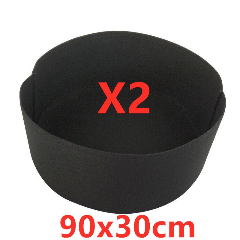 Garden Raised Bed Round Planting Container Grow Bags Fabric Planter Pot For Plants Nursery Pot - Gardening Land