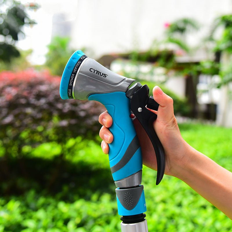 Garden Sprayer Water Spray Bottle Mist Gun Ten Modes Home Tools Accessories Aluminium Alloy Regadera Plant Watering Nozzle - Gardening Land