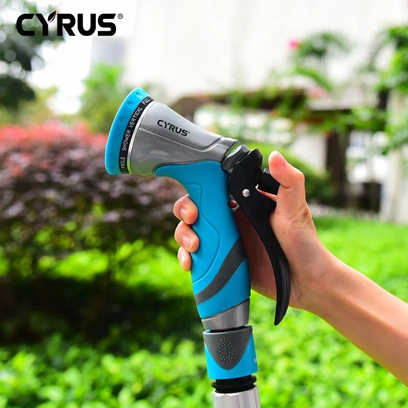 Garden Sprayer Water Spray Bottle Mist Gun Ten Modes Home Tools Accessories Aluminium Alloy Regadera Plant Watering Nozzle - Gardening Land