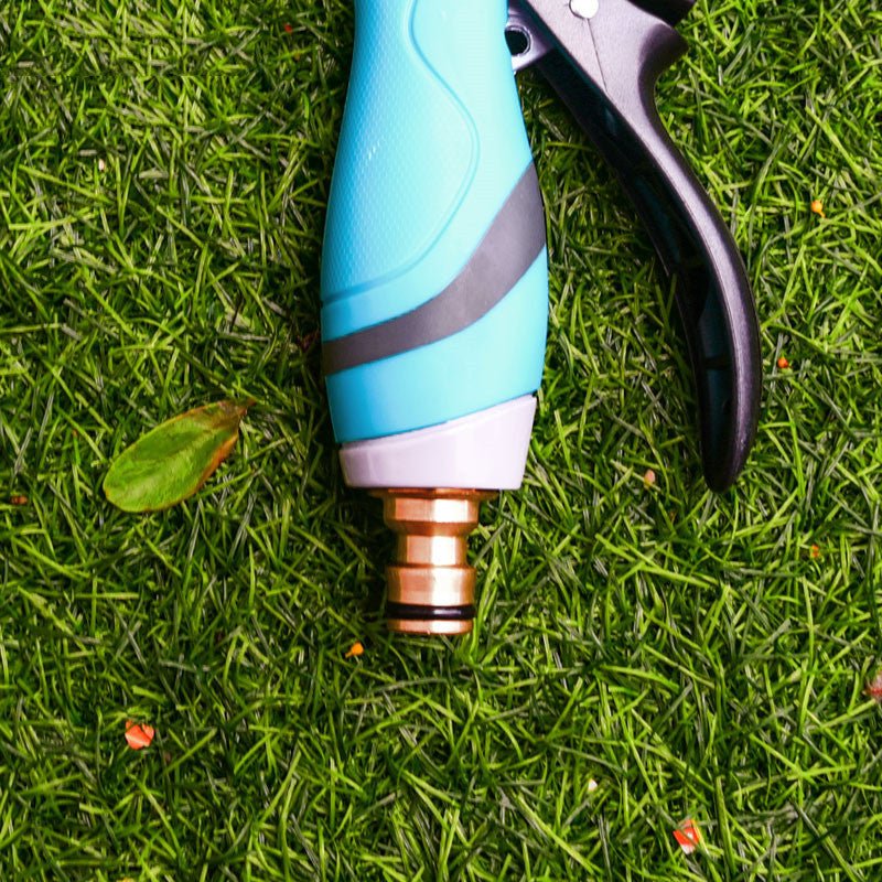 Garden Sprayer Water Spray Bottle Mist Gun Ten Modes Home Tools Accessories Aluminium Alloy Regadera Plant Watering Nozzle - Gardening Land