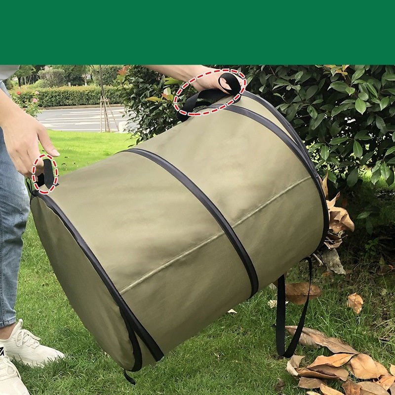 Garden Supplies Large Yard Garden Portable Garbage Bag - Gardening Land