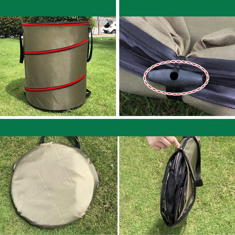 Garden Supplies Large Yard Garden Portable Garbage Bag - Gardening Land
