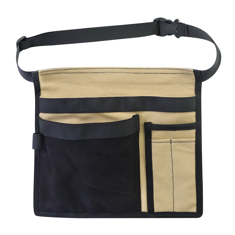Garden Trim Light Multi - Pocket Canvas Belt Bag Storage Bag - Gardening Land