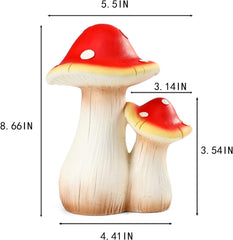 Garden Villa Garden Outdoor Resin Mushroom Decoration - Gardening Land