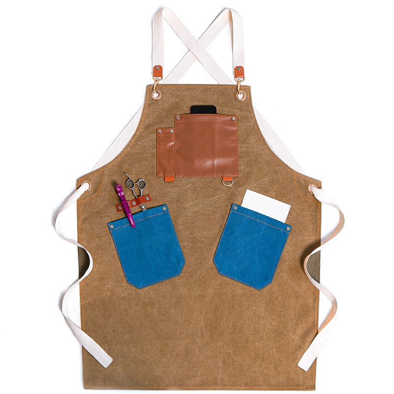 Gardening Baking Salon Denim Workwear Apron - Gardening Land