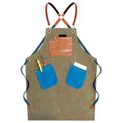 Gardening Baking Salon Denim Workwear Apron - Gardening Land