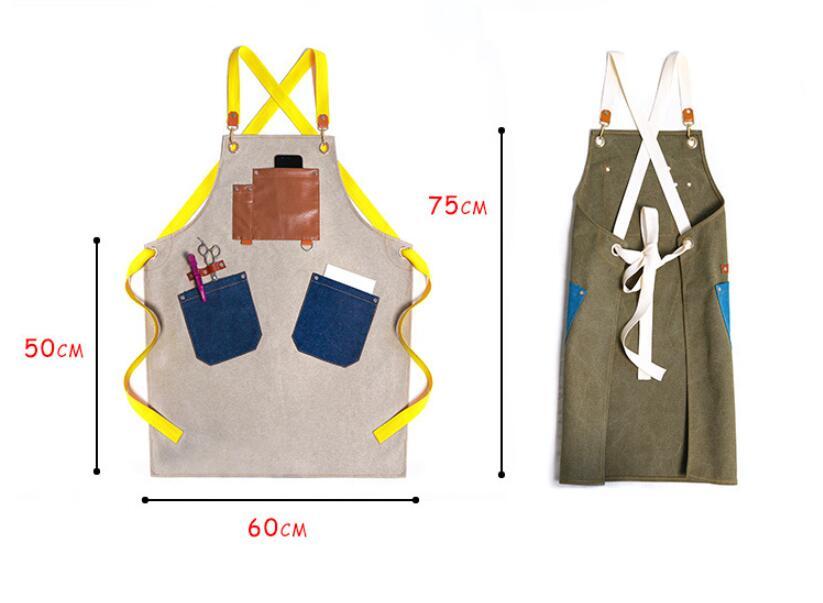 Gardening Baking Salon Denim Workwear Apron - Gardening Land