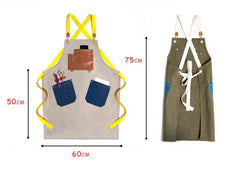 Gardening Baking Salon Denim Workwear Apron - Gardening Land