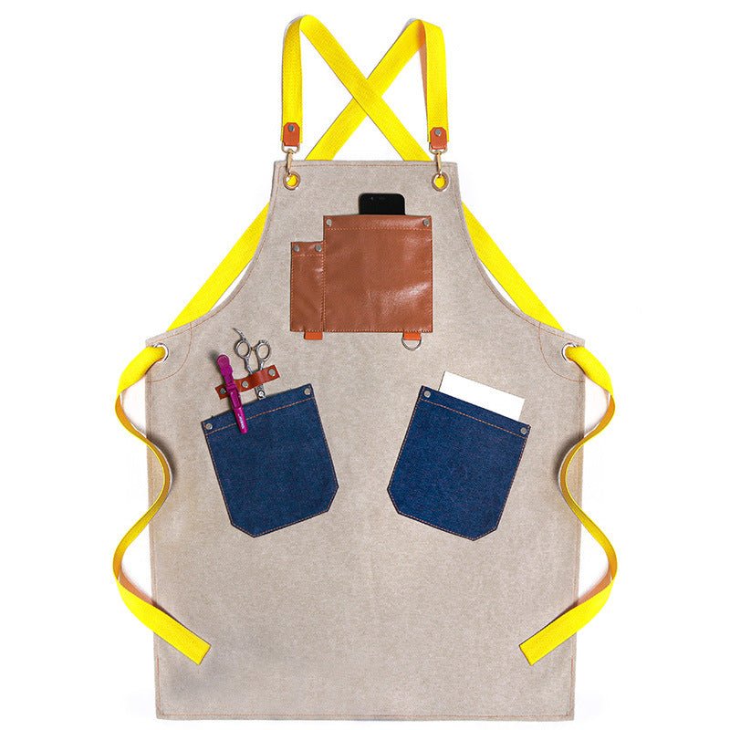 Gardening Baking Salon Denim Workwear Apron - Gardening Land