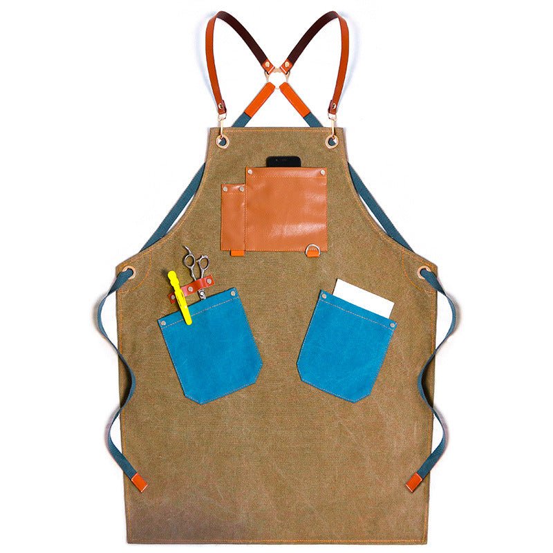 Gardening Baking Salon Denim Workwear Apron - Gardening Land