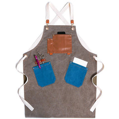 Gardening Baking Salon Denim Workwear Apron - Gardening Land