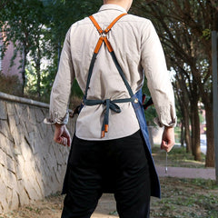 Gardening Baking Salon Denim Workwear Apron - Gardening Land