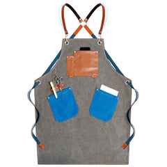 Gardening Baking Salon Denim Workwear Apron - Gardening Land
