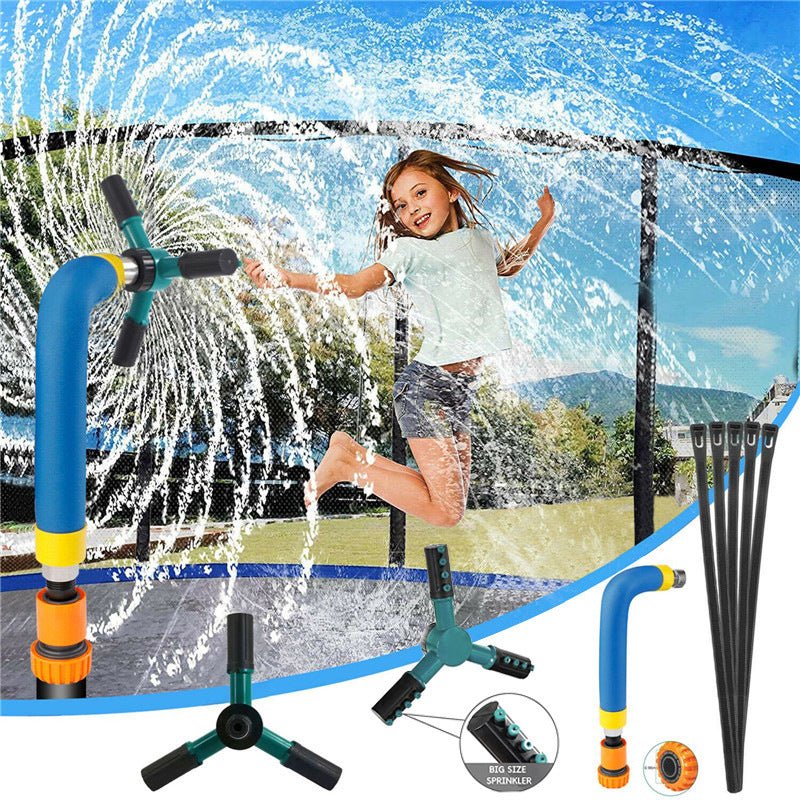 Gardening Water Toy Trampoline Rotary Sprinkler - Gardening Land