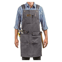 Home Kitchen Gardening Woodworking Canvas Apron - Gardening Land